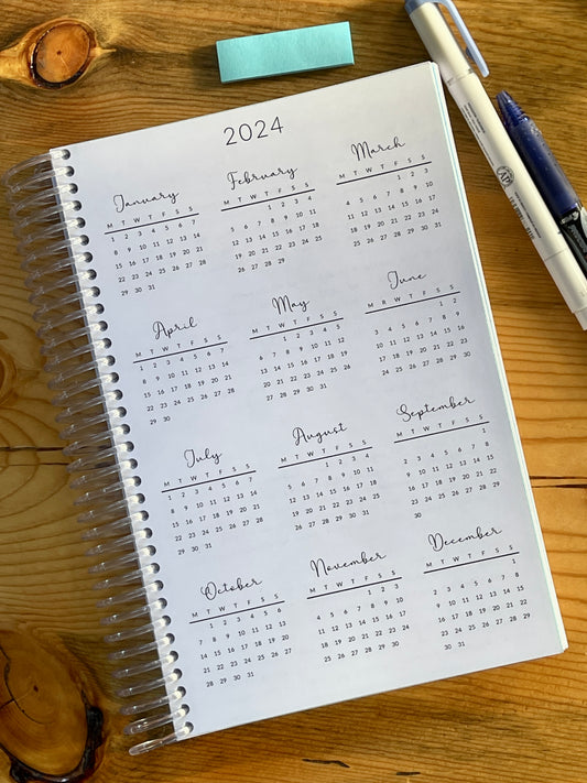 2024 Simple Planner (Printable)